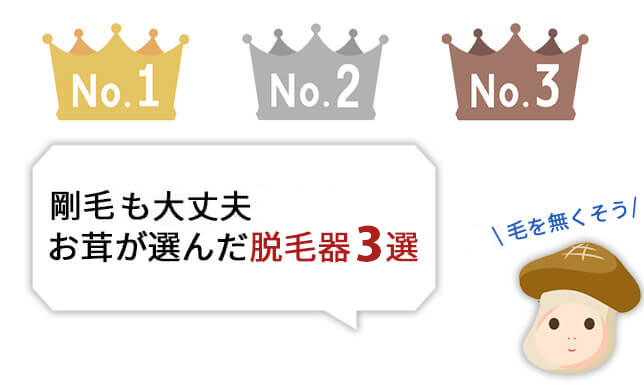 剛毛VIOにも使える脱毛器ランキング